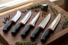 Volcano Paslanmaz Çelik 5 Parça Bıçak Seti