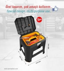 Super Bag Tabureli Alet Takım Çantası Super-Bag Asr 5047