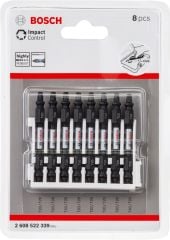 Bosch - Impact Control Serisi Çift Taraflı Vidalama Ucu 8'li T20 *65mm
