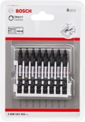 Bosch - Impact Control Serisi Çift Taraflı Vidalama Ucu 8'li T15 *65mm