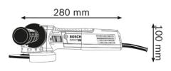 Bosch GWX 750-115 Avuç Taşlama