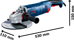 Bosch Professional GWS 24-230 JZ Büyük Taşlama Makinesi