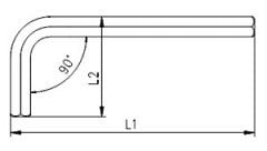 İzeltaş allen anahtar uzun 03.5 mm 4903220035