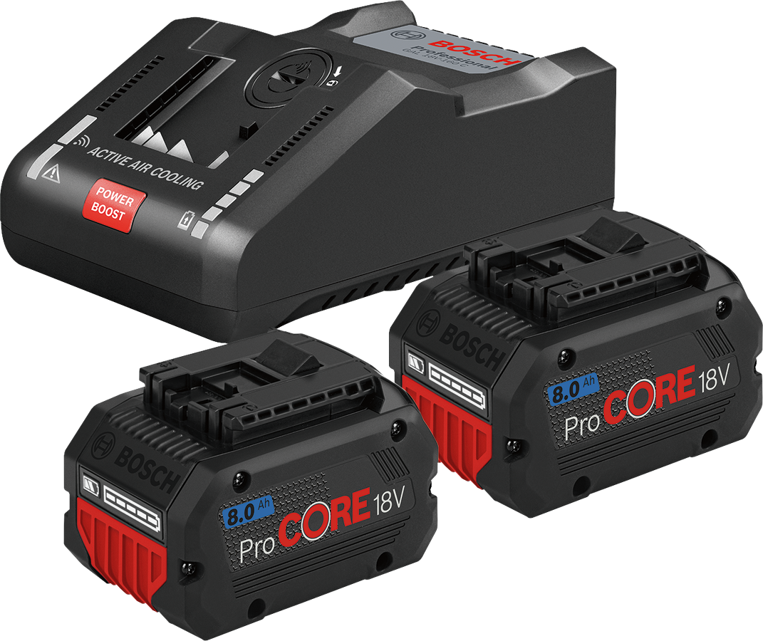 Bosch Professional 18V ProCORE Akü Şarj Cihazı Seti