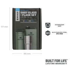 Stanley Adventure Çelik Shot Bardak ve Matara Seti 10-01883-034