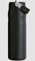 Stanley IceFlow™ Aerolight™ Flip Straw 2.0 Pipetli Su Şişesi, 0.7 Litre, Siyah 10-11283-143