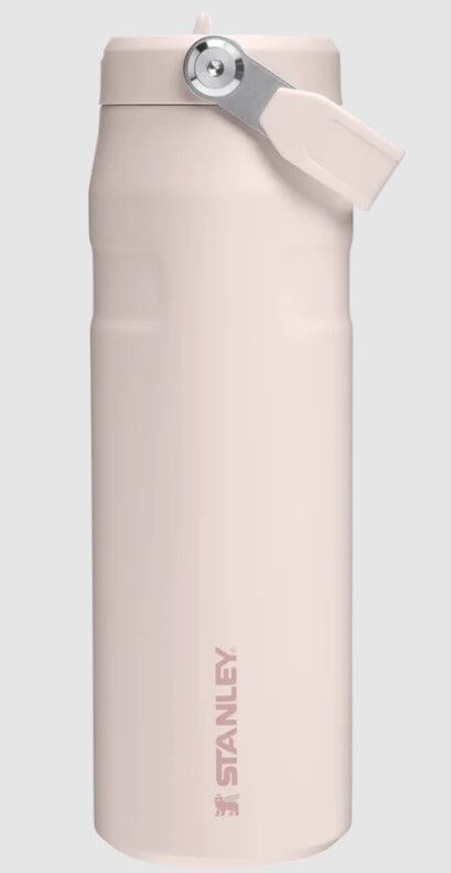Stanley IceFlow™ Aerolight™ Flip Straw 2.0 Pipetli Su Şişesi, 0.7 Litre, Pembe Kuvars (Rose Quartz) 10-11283-145