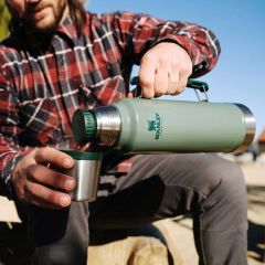 Stanley Klasik Vakumlu Çelik Termos 1 Lt HAMMERTONE GREEN 10-08266-001