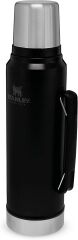 Stanley Klasik Vakumlu Çelik Termos 1 Lt MATTE BLACK 10-08266-002