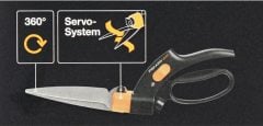 Fiskars 113680-1000589 Servo-System™ Çim Makası GS42