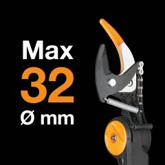 Fiskars 115012 Upx86 Powergear Teleskopik Yüksek Dal Kesme