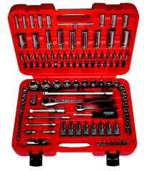 Rico 110 Parça 1/2” & 1/4” 6 Köşe Lokma Takımı
