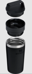 Stanley Cafe to Go Termos Bardak, 0.35 Litre Black 2.0 10-12080-017