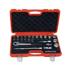 İzeltaş 1113002024 1/2'' Lokma Anahtar Takımı 24 Parça