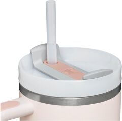 Stanley Quencher Pipetli Termos Bardak, 1.18 Litre, Pembe Kuvars(Rose Quartz) 10-13230-023