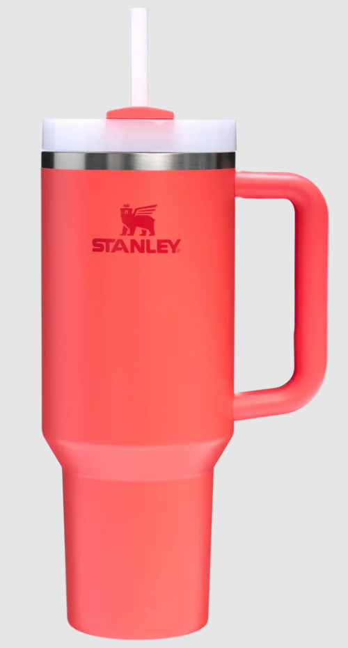 Stanley Quencher Pipetli Termos Bardak Hot Coral 1.18 Lt 10-10825-018