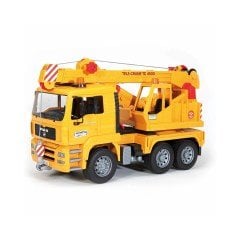 Bruder Man Vinçli Kamyon (Sarı) BR02754