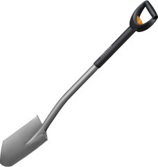 Fiskars 131300-1001567 Teleskopik Bahçe Küreği Sivri Uçlu