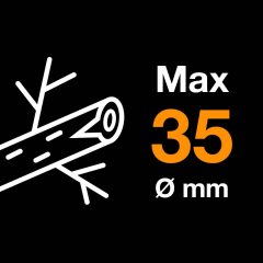Fiskars 112170 Powergear Anvil Dal Kesme Makası