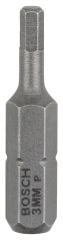 Bosch - Extra Hard Serisi HEX3*25 mm 3'lü
