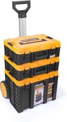 Super Bag S-S-L Master Case Tekerlekli 3’lü Set (SLIM) ASR-6036