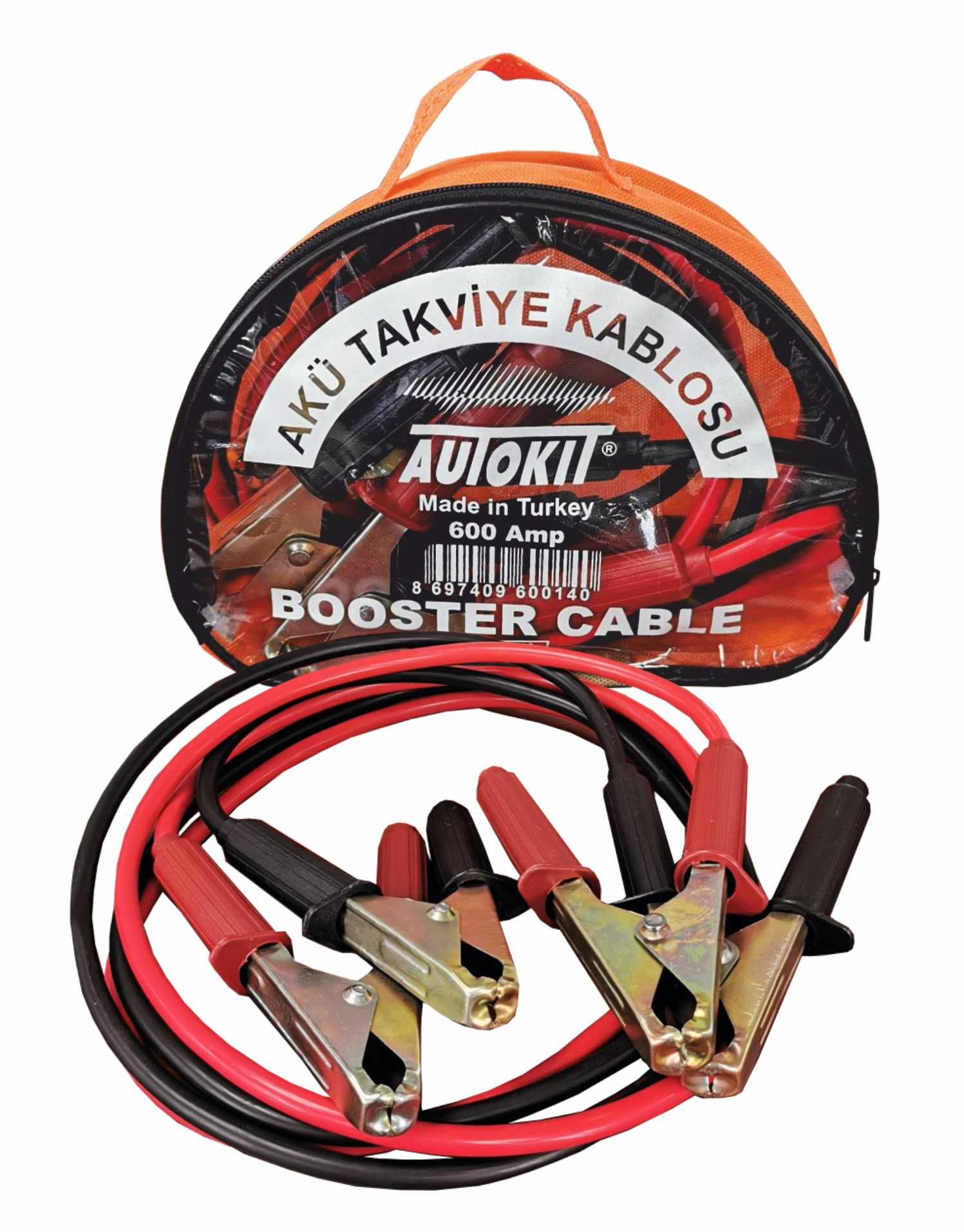 AUTOKIT AKÜ TAKVİYE KABLOSU 600 AMPER – FA1-014