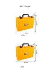 Süper Bag Safari Case Takım Çantası Süngerli -SF 400S
