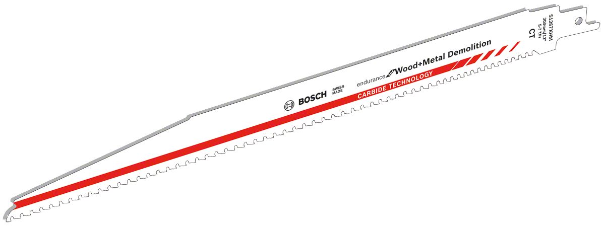 Bosch - Endurance for Serisi Ahşap ve Metal için Panter Testere Bıçağı S 1267 XHM 1'li