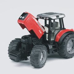 Bruder Massey Ferguson 7480 Traktör & Römork BR02045