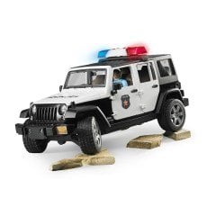 Bruder Jeep Wrangler U.R. Polis Aracı Ve Memur BR02526