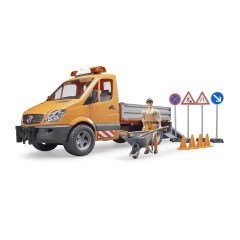 Bruder Mercedes Benz Sprinter Yol Bakım Aracı ve Elemanı BR02537