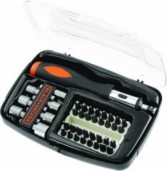 Black+Decker A7062 40 Parça Cırcırlı Set Tornavida