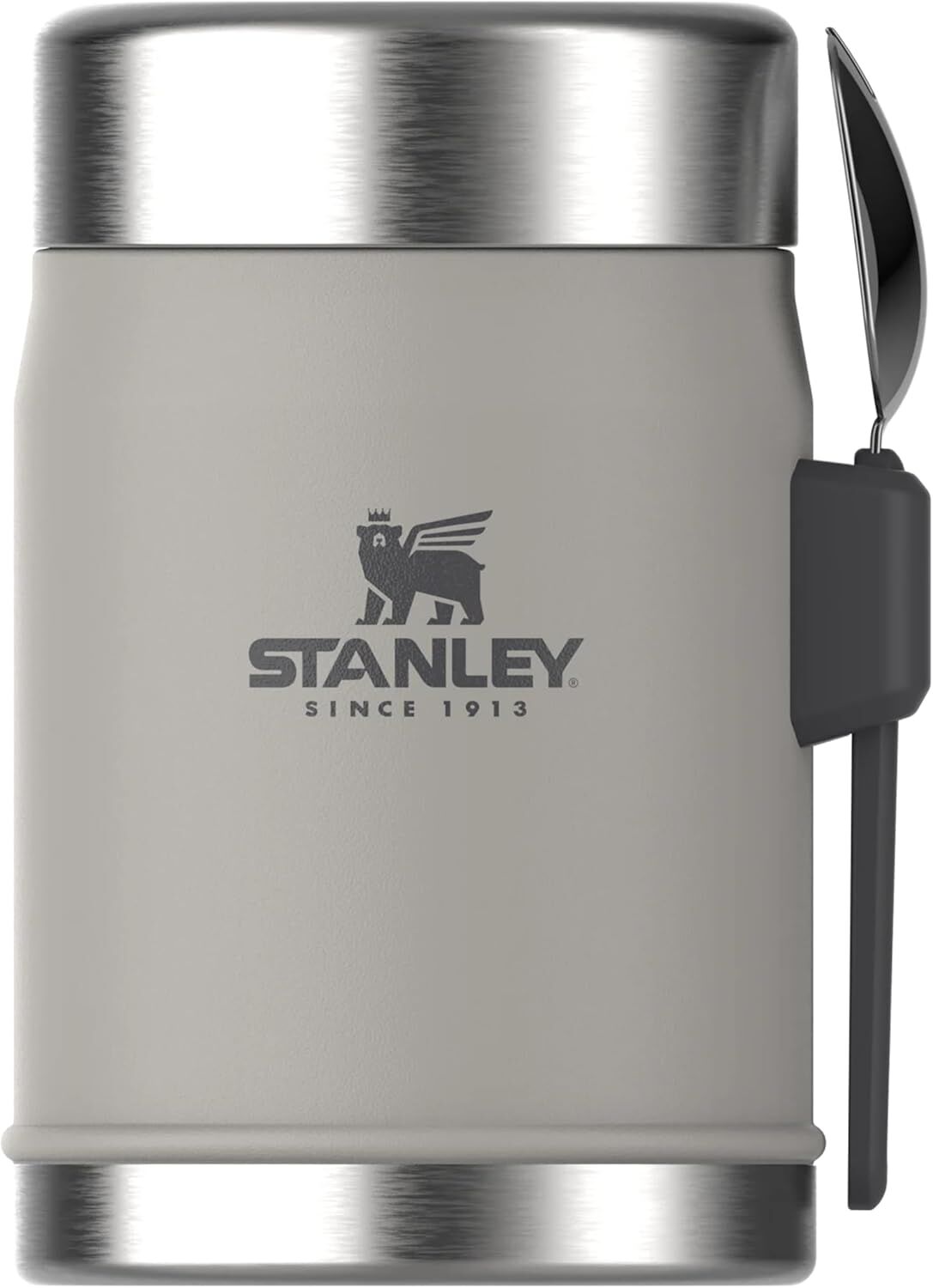 Stanley 10-09382-111 Klasik Kaşıklı Yemek Termosu 0,40 L Açık Gri