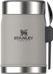 Stanley 10-09382-111 Klasik Kaşıklı Yemek Termosu 0,40 L Açık Gri