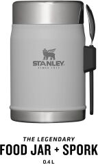 Stanley 10-09382-111 Klasik Kaşıklı Yemek Termosu 0,40 L Açık Gri