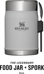 Stanley 10-09382-111 Klasik Kaşıklı Yemek Termosu 0,40 L Açık Gri