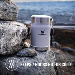 Stanley 10-09382-111 Klasik Kaşıklı Yemek Termosu 0,40 L Açık Gri