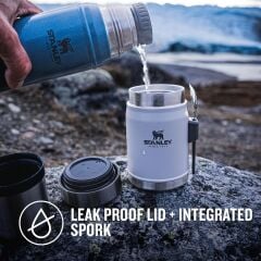 Stanley 10-09382-111 Klasik Kaşıklı Yemek Termosu 0,40 L Açık Gri