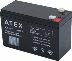 ATEX AX12-7 12V Volt - 7Ah Amper Bakımsız Kuru Akü