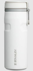 Stanley The IceFlow™ Twist & Flip Termos Su Şişesi, Beyaz (Frost), 0.47 Litre 10-12106-080
