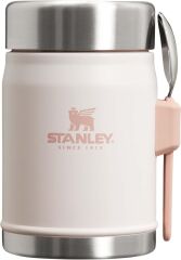 Stanley Classic Legendary Yemek Termosu, Pembe Kuvars (Rose Quartz), 0.4 Litre 10-09382-106