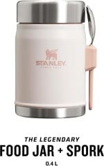 Stanley Classic Legendary Yemek Termosu, Pembe Kuvars (Rose Quartz), 0.4 Litre 10-09382-106