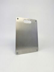 Volcano Paslanmaz Çelik Kesme Tablası 35x26 cm | AISI 304 | 1.5 mm | Ölçü Cetvelli