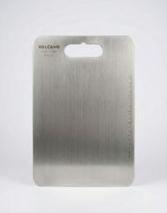 Volcano Paslanmaz Çelik Kesme Tablası 35x26 cm | AISI 304 | 1.5 mm | Ölçü Cetvelli
