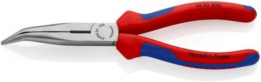 Knipex İzoleli Kargaburun Eğri 200mm 2622200