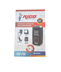 Rico Dijital Akü Takviye Cihazı Ve Lastik Şişirme Kompresörü RC4074