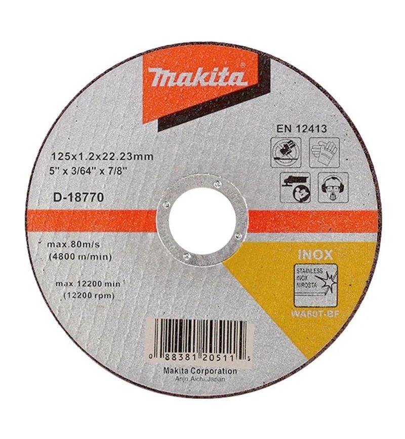 Makita D-18770 125x1.2mm İnce Düz Flex Taş