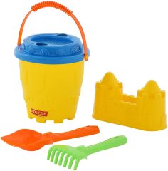 Polesie Büyük Kova + Iki Kuleli Şato Duvarı + Küçük El Küreği + Tırmık Kalıp