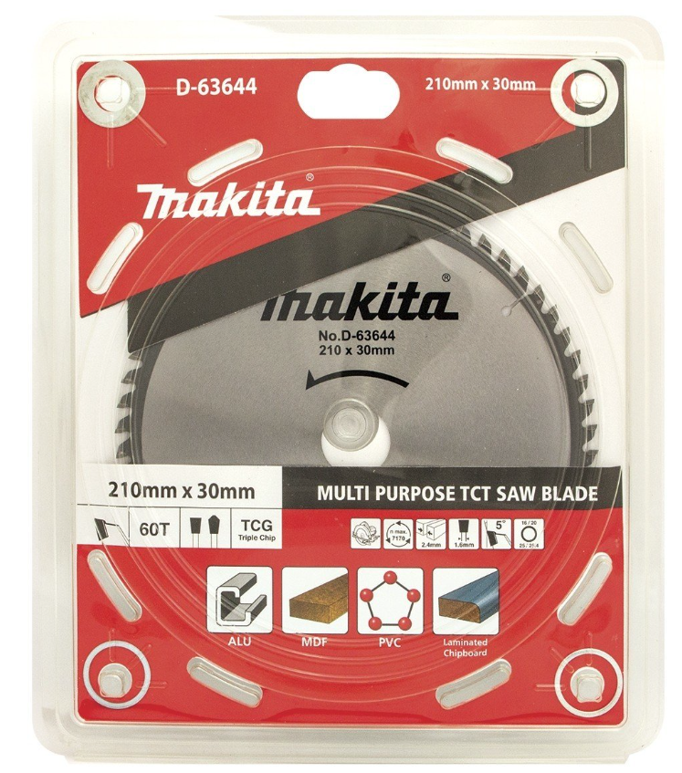 Makita D-63644 210mm 60 Diş Multi Daire Testere