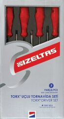 İzeltaş 4775 00 8107 Torx Uçlu Tornavida Seti 7 Parça